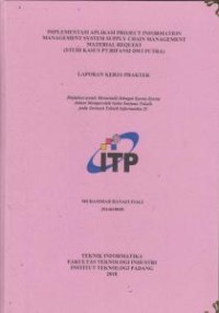 Image of Implementasi Aplikasi Project Information Management System Supply Chain Management Material Request (Studi Kasus PT. Rifansi Dwi Putra)