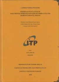 Image of Pekerjaan Plat Lantai III pada Proyek Pembangunan Gedung Serba Guna YSO Adabiah (Tahap II), Padang
