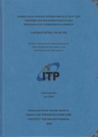 Image of Perhitungan Kinerja Kondesor PLTU di PT. PLN (PERSERO) Sektor Pembangkitan dan Pengendalian Pembangkitan Ombilin