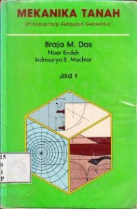 Image of Mekanika Tanah (Prinsip-Prinsip rekayasa Geoteknis), Jilid I