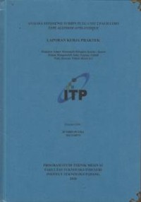 Image of Analisa Efesiensi Turbin PLTG Unit 2 Pauh Limo Type Alsthom Athlantique