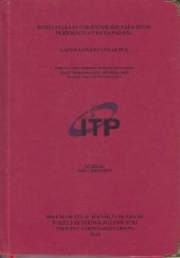 Image of Pemeliharaan Cold Storage pada Dinas Perdagangan Kota Padang