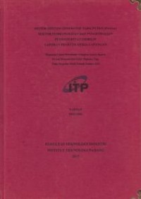 Image of Sistem Eksitasi Generator pada PT. PLN (Persero) Sektor Pembangkitan dan Pengendalian Pembangkitan Ombilin