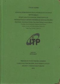 Image of Analisa Persebaran dan Jangkauan Layanan Minimarket di Kecamatan Padang Timur dengan Menggunakan Sistem Informasi Geografis (SIG) (Studi Kasus : Kecamatan Padang Timur Kota Padang Sumatera Barat)