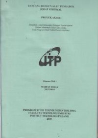 Image of Rancang Bangun Alat Pengaduk Serat Vertikal