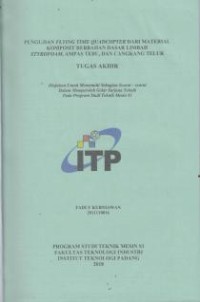 Image of Pengujian Flying Time Quadcopter Dari Materia Komposit Berbahan Dasar Limbah Styrofoam, Ampas Tebu, dan Cangkang Telur