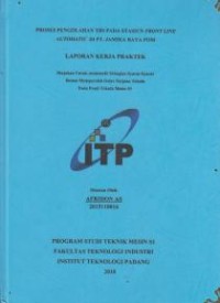 Image of Proses Pengolahan TBS Pada Stasiun Front