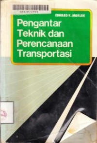 Image of Pengantar Teknik dan Perencanaan Transportasi