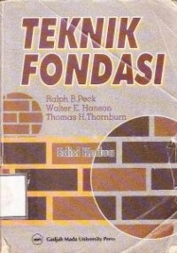 Image of Teknik Pondasi
