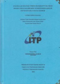 Image of Analisa Laju Keausan Poros Crankshaft Pada Mesin Double Indian Ballbreaker Netsorteerder (DIBN) di PTP Nusantara VI Danau Kembar