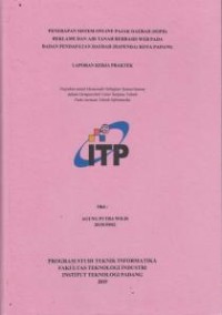 Image of Penerapan Sistem Online Pajak Daerah (SOPD) Reklame dan Air Tanah Berbasis Web Pada Badan Pendapatan Daerah (Bapenda) Kota Padang