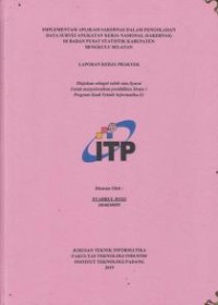 Image of Implementasi Aplikasi Sakernas dalam Pengolahan Data Survei Angkatan Kerja Nasional (Sakernas) di Badan Pusat Statistik Kabupaten Bengkulu Selatan