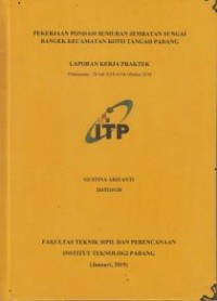 Image of Pekerjaan Pondasi Sumuran Jembatan Sungai Bangek Kecamatan Koto Tangah Padang