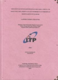 Image of Implementasi Sistem Kependudukan Keluarga (Siduga) di Badan Keluarga Berencana dan Pemberdayaan Perempuan (BKBPP) Kabupaten Kampar