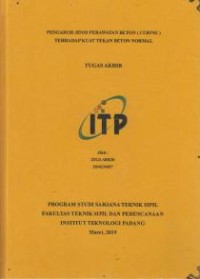 Image of Pengaruh Jenis Perawatan Beton (Curing) Terhadap Kuat Tekan Beton Normal