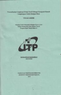 Image of Pemanfaatan Cangkang Kelapa Sawit Sebagai Komposit Ramah Lingkungan Untuk Kampas Rem