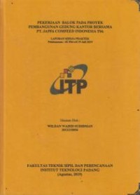 Image of Pekerjaan Balok Pada Proyek Pembangunan Gedung Kantor Bersama PT. Japfa Comfeed Indonesia Tbk