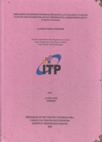 Image of Implementasi Sistem Informasi Penjadwalan Walikota Padang Panjang Dinas Komunikasi dan Informatika (DISKOMINFO) Kota Padang Panjang